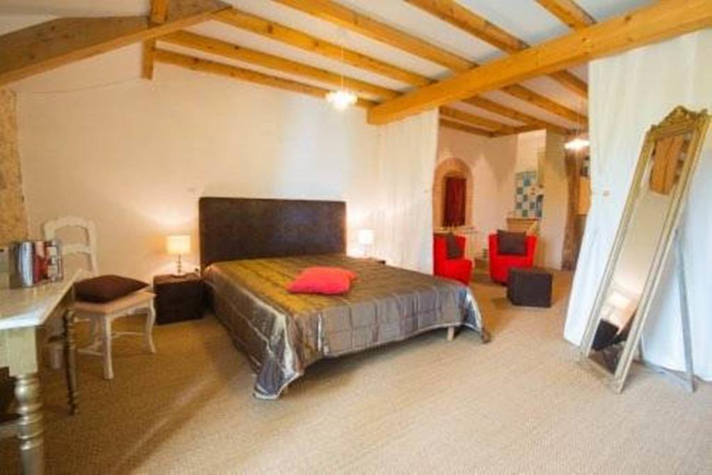 Auberge Du Canabal Lauzerte Eksteriør billede